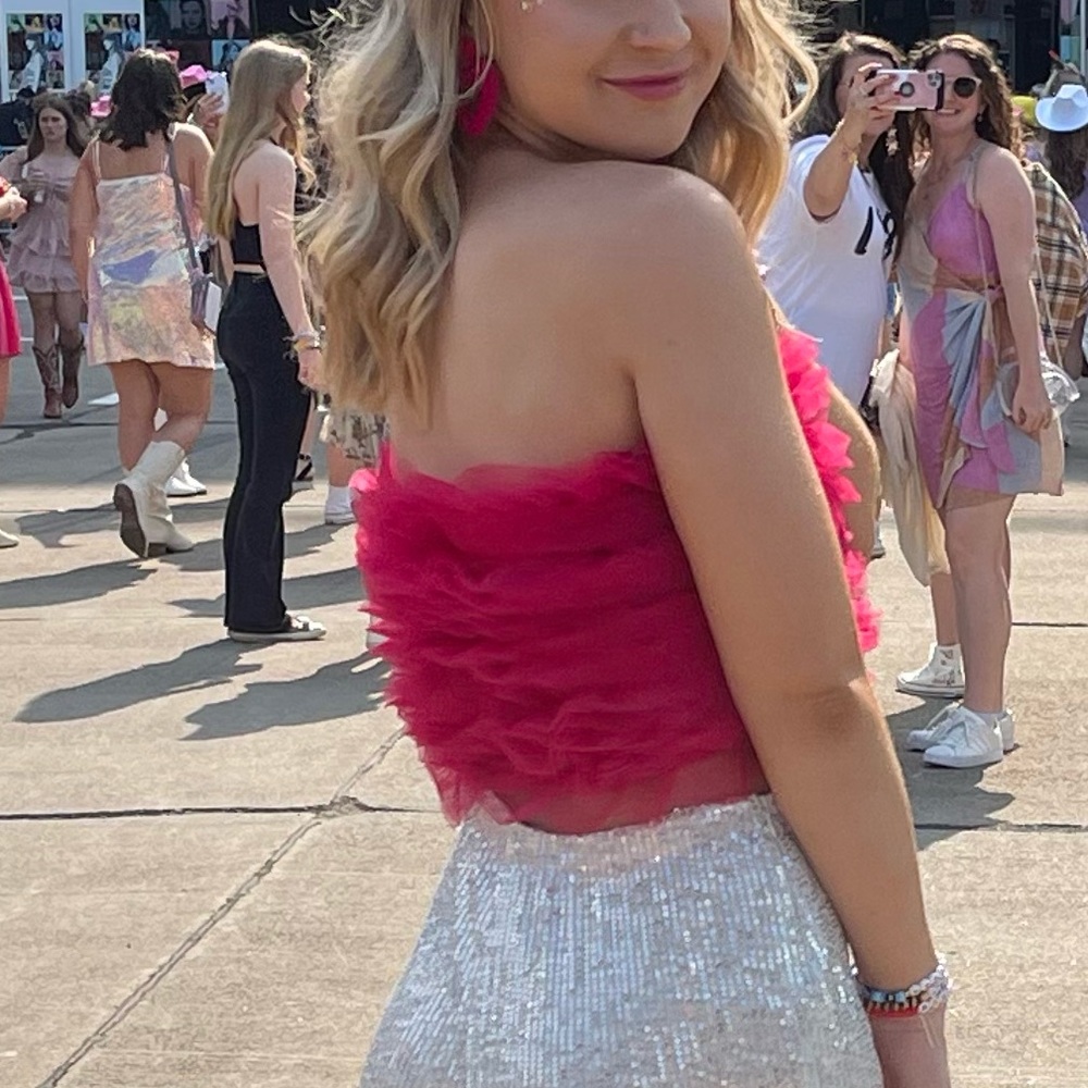 Ruffle Crop Top
